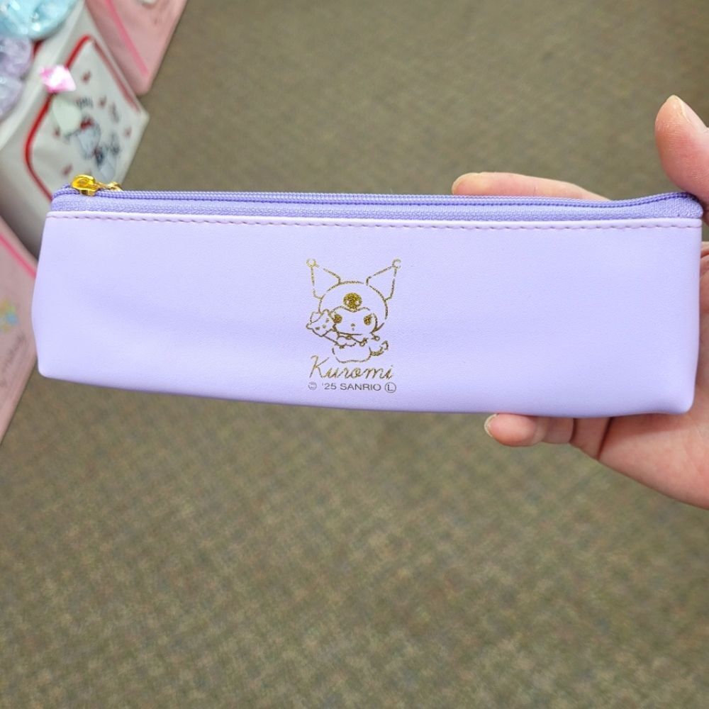 Brand New Japan Sanrio Kuromi Purple Pencil Case